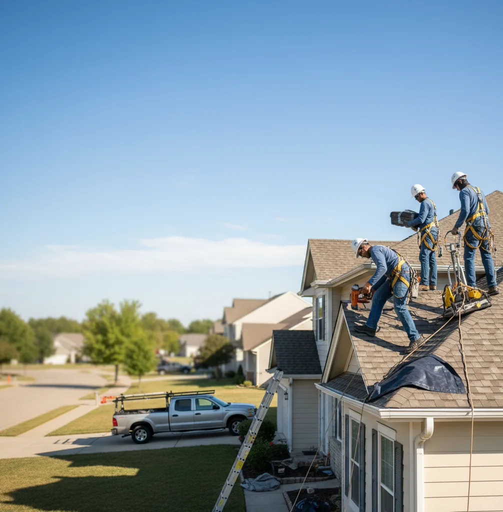 Roof Repair in Scroggins